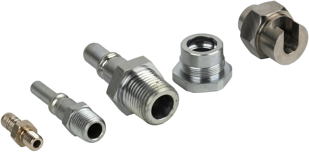 Fittings and Adapters, custom machined part