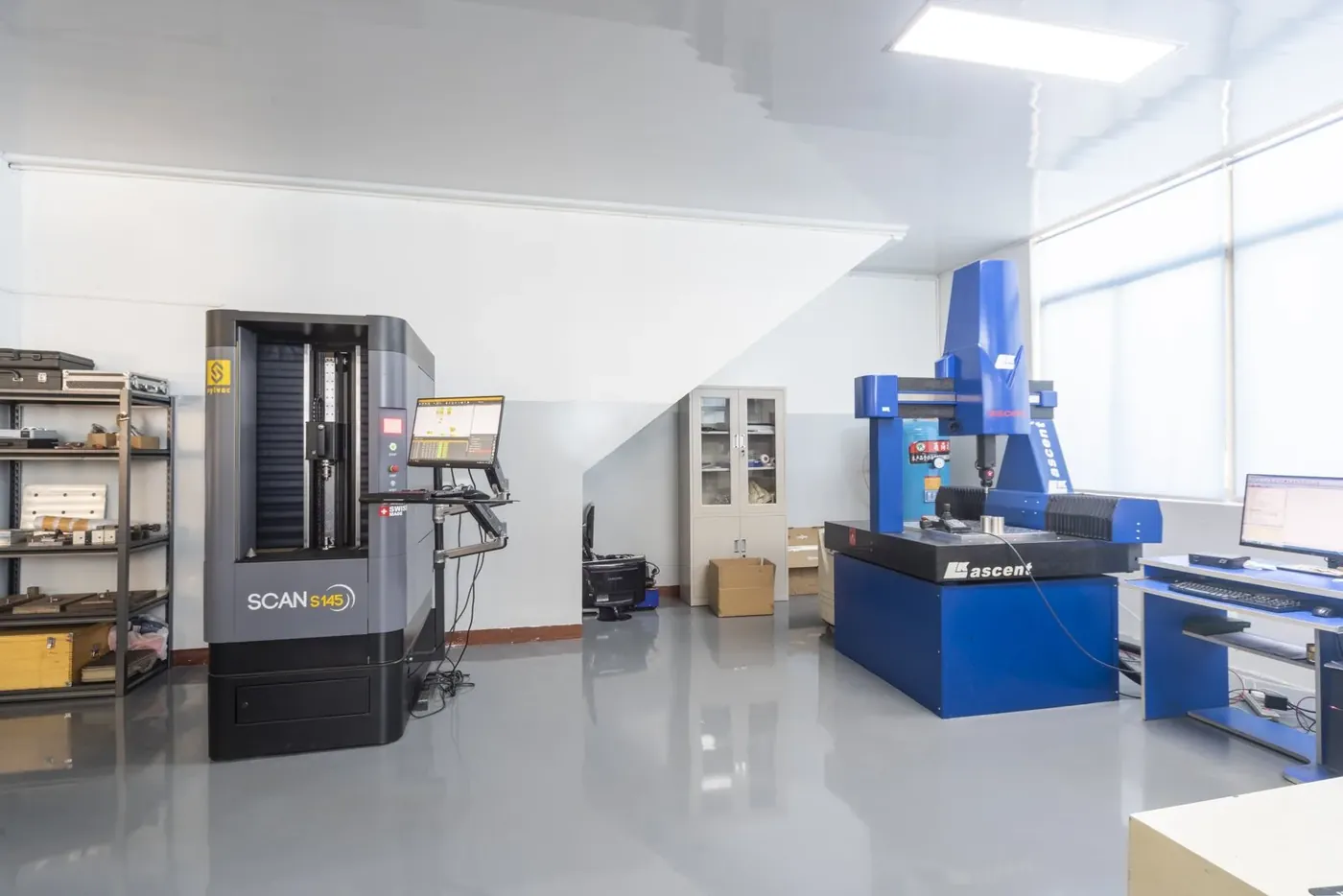 Optical & CMM Corner in the Shenzhao inspection lab