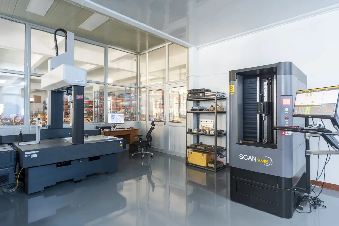 Two CMMs, One Lab in the Shenzhao inspection lab