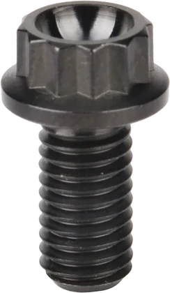 Zinc-nickel plated flange bolt